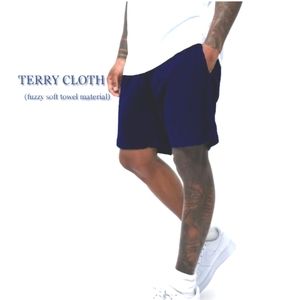 Gap Navy Terry Cloth (Towel material) Shorts XL